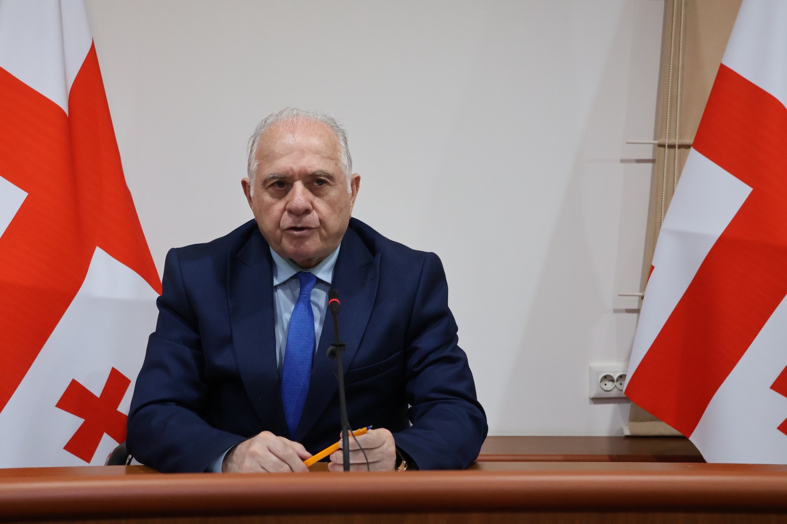 უმაღლესი საბჭოს წევრებმა აფხაზეთის იძულებით გადაადგილებულ პირთა მინისტრს დავით ფაცაციას მოუსმინეს