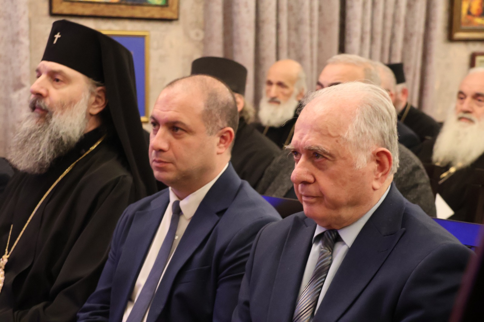 უმაღლესი საბჭოს წევრები საქართველოს საპატრიარქოში სამეცნიერო კონფერენციას დარსწრნენ