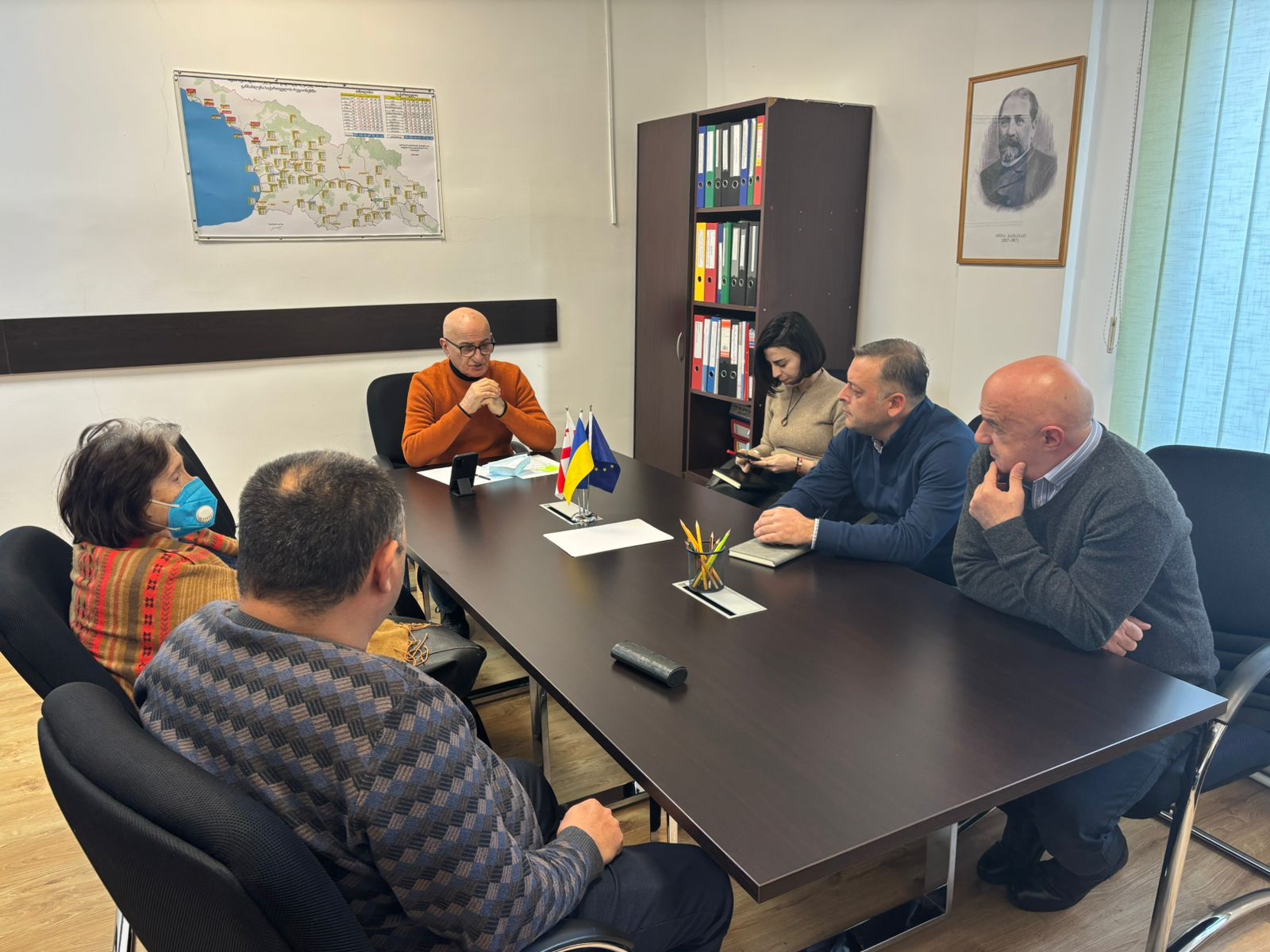 თამაზ ხუბუამ მუშა თათბირი გამართა