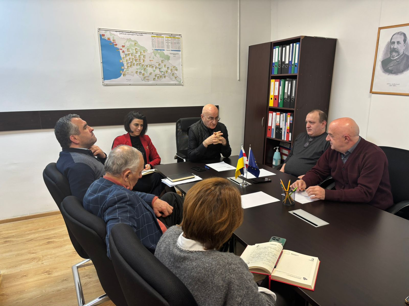 თამაზ ხუბუამ მუშა თათბირი გამართა