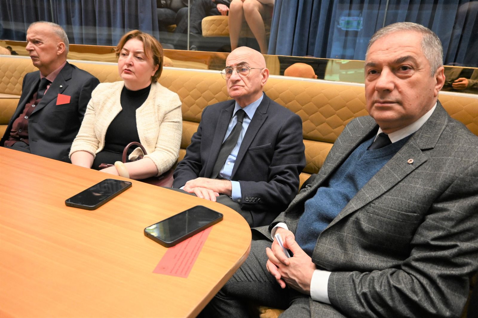 უმაღლესი საბჭოს წევრები აფხაზეთის მეომართა კავშირის კონფერენციას დაესწრნენ