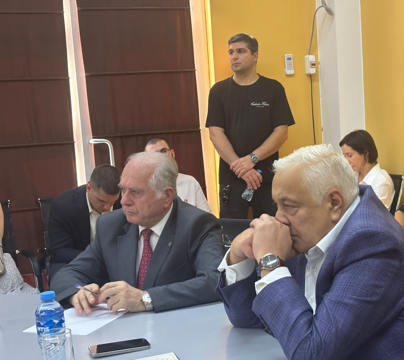 უმაღლესი საბჭოს წევრები საქართველოს ტერიტორიული მთლიანობისთვის მებრძოლთა და დაღუპულთა ხსოვნისადმი მიძღვნილ ღონისძიებას დაესწრნენ